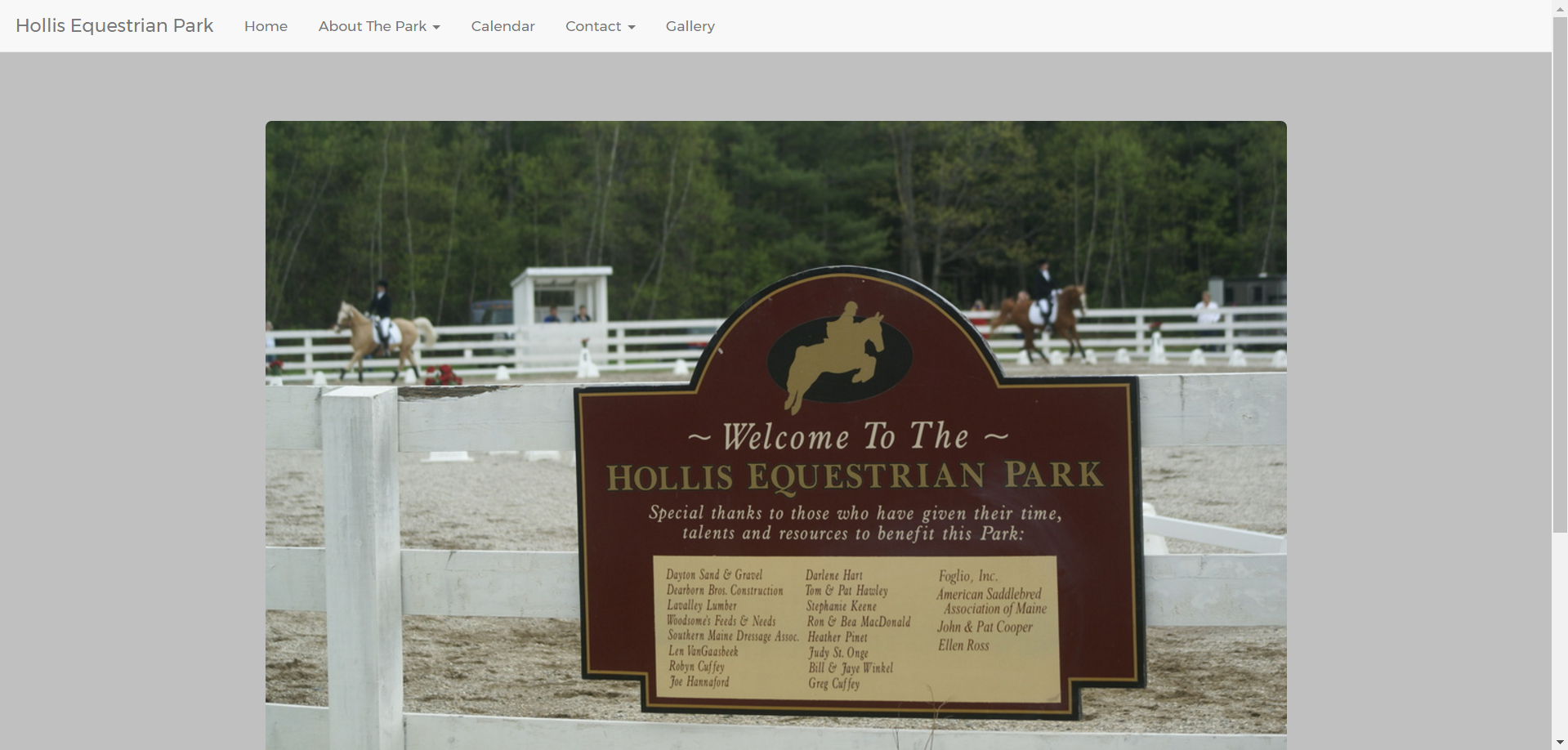 Hollis Equestrian Park